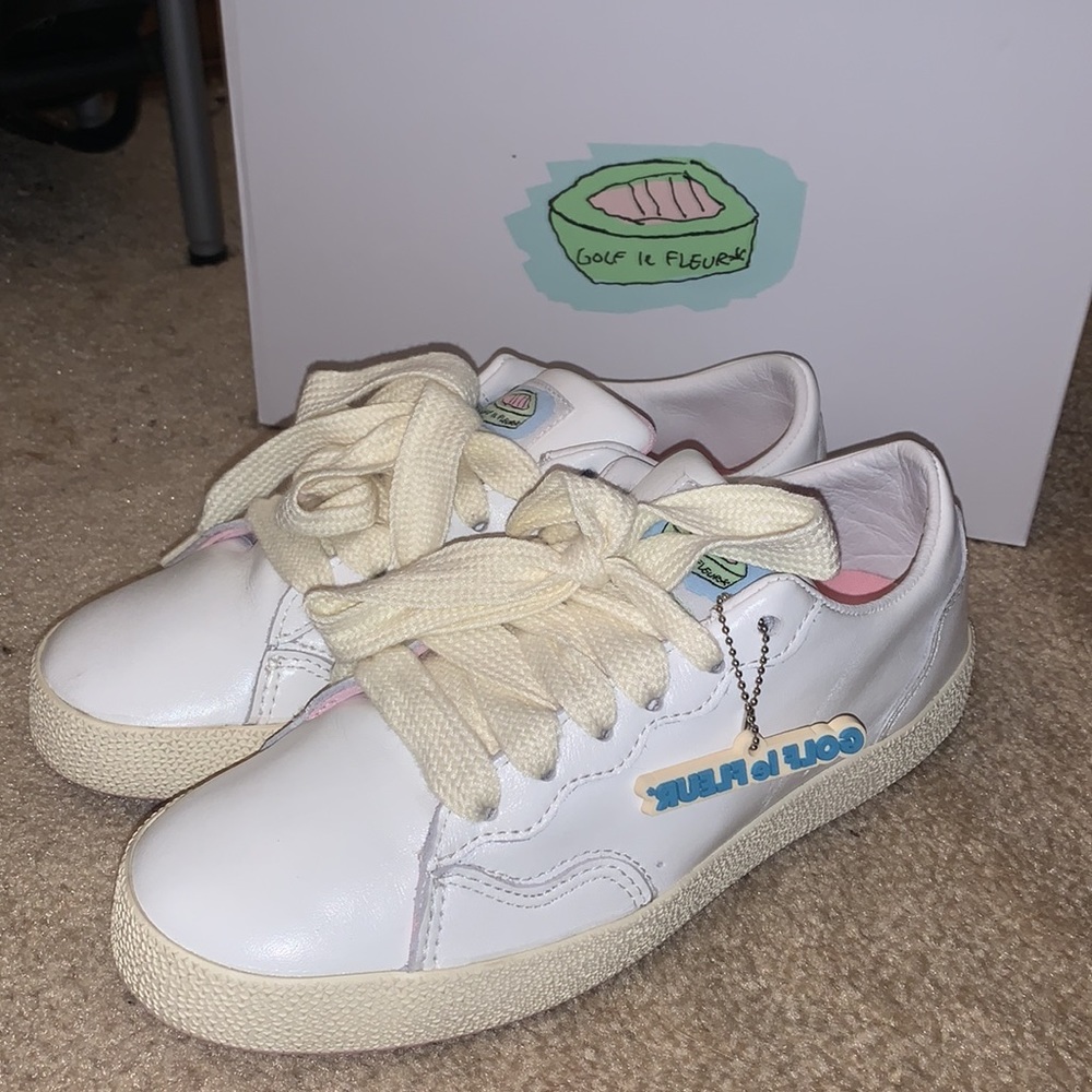 GLF 2.0 tyler’s white edition of his original canvas and suede design
